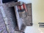 houten bank steigerhout, Tuin en Terras, Tuinbanken, Ophalen, Gebruikt, Hout