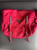 PRADA New Vela leather-trimmed belt bag M, Ophalen of Verzenden, Nieuw, Zwart
