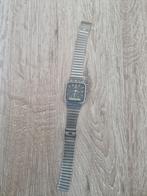 Vintage Casio horloge heren., Gebruikt, Staal, Polshorloge, Ophalen of Verzenden