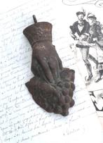 Antiek Frans gordijngewicht “Hand met druiventros”, Ophalen of Verzenden