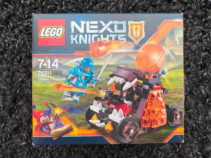 Lego Nexo Knights 70311 Chaos Catapult, Kinderen en Baby's, Speelgoed | Duplo en Lego, Zo goed als nieuw, Lego, Complete set, Ophalen of Verzenden