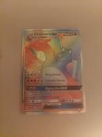 Charizard GX stage 2 rainbow + kaarthouder, Hobby en Vrije tijd, Verzamelkaartspellen | Pokémon, Ophalen of Verzenden, Zo goed als nieuw