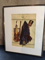 schilderij stilleven, 50 tot 75 cm, Ophalen of Verzenden, Zo goed als nieuw, Schilderij