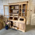 Buffetkast - 150 cm - met kleppen - massief teak - TTM Wonen, 200 cm of meer, Www.ttmwonen.nl, 150 tot 200 cm, Nieuw