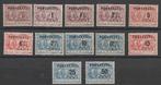 P31-P42  1907 Port de Ruyter MNH, Postzegels en Munten, Postzegels | Nederland, Ophalen of Verzenden, T/m 1940, Postfris