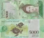 VENEZUELA 12.2017 5000 bolivares fuerte #97c UNC, Verzenden, Zuid-Amerika, Los biljet