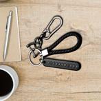 Donkerzwarte semileren sleutelhanger met telefoonnummer., Verzenden, Nieuw, Transport