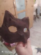 Donker bruine therian mask!, Hobby en Vrije tijd, Kostuums, Theaterbenodigdheden en LARP, Ophalen of Verzenden, Zo goed als nieuw