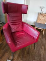 Leolux Elixer fauteuil, leer, Huis en Inrichting, Fauteuils, Ophalen, Gebruikt, Minder dan 75 cm, Leer