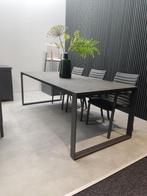 HPL dining tuintafel 6-personen, Ophalen, Zo goed als nieuw, Rechthoekig, Kunststof