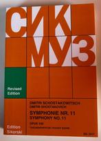 Dmitri Schostakowitsch OP 103 Symphony NO 11  ED 2217, Orkest, Klassiek, Ophalen of Verzenden, Zo goed als nieuw