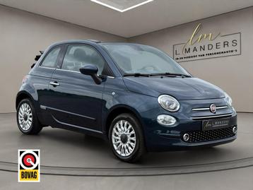 Fiat 500C 1.2 Lounge 2019 BLAUW | Cabriolet | Apple CarPlay  beschikbaar voor biedingen