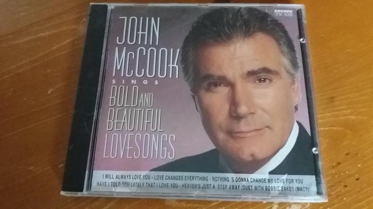 Een CD van "John McCook", sings Bold and Beautiful Lovesongs, Cd's en Dvd's, Cd's | Pop, Zo goed als nieuw, 1980 tot 2000, Ophalen of Verzenden
