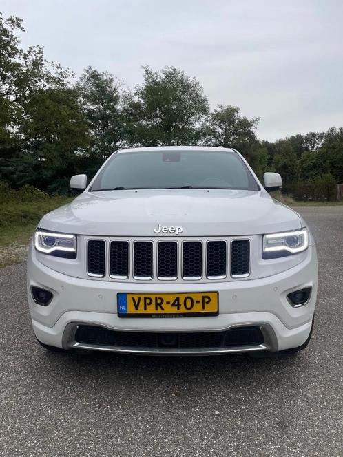 Jeep Grand Cherokee 2016 Wit, Auto's, Bestelauto's, Particulier, 4x4, ABS, Achteruitrijcamera, Adaptive Cruise Control, Airbags