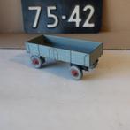 Aanhanger Meccano grijs 10,5 x 4 x 4 cm kar trekkar, Ophalen of Verzenden