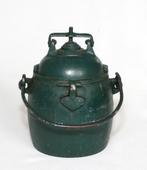Antiek Gietijzeren Hoogedruk kookpotje cannon Quart 1850, Ophalen of Verzenden