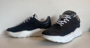 Grotesque sneakers gympen leer dikke zool zwart wit 45 beschikbaar voor biedingen