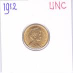 Schitterende 5 gulden 1912 goud voor 415 euro, Postzegels en Munten, Munten | Nederland, 5 gulden, Koningin Wilhelmina, Losse munt