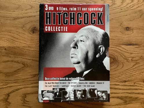 Alfred  Hitchcock Collectie met 9 films, NL ondertiteld., Cd's en Dvd's, Dvd's | Klassiekers, Zo goed als nieuw, Ophalen of Verzenden