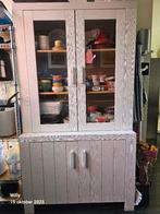 Buffetkast, Huis en Inrichting, Kasten | Buffetkasten, Ophalen, 100 tot 150 cm, Glas, Landelijk