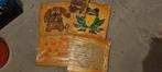 5 houten puzzels, jaren 70, retro,.vintage, Antiek en Kunst, Antiek | Speelgoed, Ophalen of Verzenden