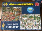 Jan van Haasteren 2 puzzels in 1 doos Kerst, Legpuzzel, Zo goed als nieuw, Ophalen