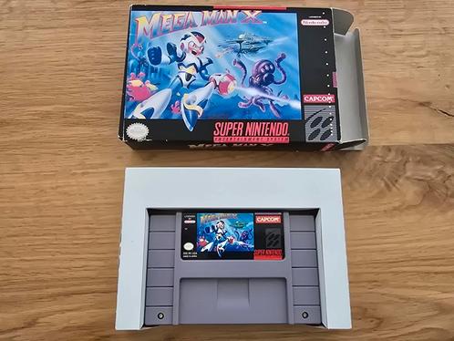 Nintendo snes megaman x1, Spelcomputers en Games, Games | Nintendo Super NES, Zo goed als nieuw, 1 speler, Ophalen of Verzenden