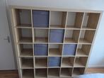 Ikea Expedit/kallax kast 5x5 vak's incl. opbergboxen, Ophalen, Met plank(en), 200 cm of meer, Eikenhout