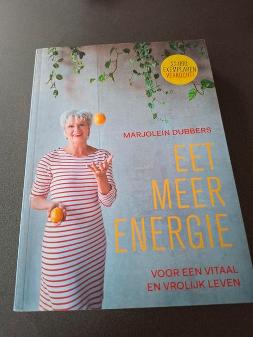 Marjolein Dubbers - Eet meer energie, Boeken, Gezondheid, Dieet en Voeding, Zo goed als nieuw, Dieet en Voeding, Ophalen of Verzenden