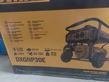 DeWALT DXGNP30E generator – nieuw in doos beschikbaar voor biedingen