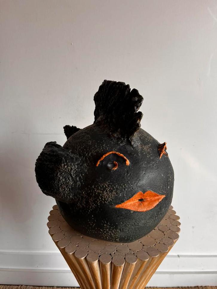 Keramiek beeld Vis Leendert Wijtman, Antiek en Kunst, Antiek | Keramiek en Aardewerk, Ophalen