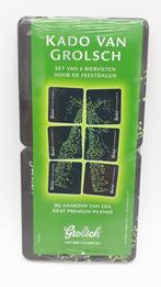  Grolsch Bierviltjesset Feestdagen 6 st., Ophalen of Verzenden, Nieuw, Viltje(s), Grolsch