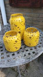 Windlichten te koop, Rond, Ophalen of Verzenden, Zo goed als nieuw, Minder dan 25 cm