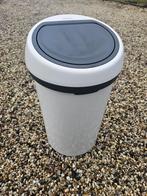 Brabantia afvalbak Touch Bin 60 liter beige, Ophalen, 50 tot 75 cm, 40 liter of meer, Zo goed als nieuw