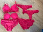 Esprit lingerie set 75A + S - Nieuw! 2 slip 2 string 2 hipst, Ophalen of Verzenden, Roze, Setje