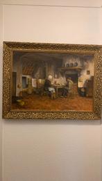 Olieverfschilderij Han Molenaar, Antiek en Kunst, Kunst | Schilderijen | Klassiek, Ophalen
