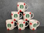 6 Starbucks Kerstmokken / Holiday mokken 2022, Huis en Inrichting, Keuken | Servies, Ophalen of Verzenden, Zo goed als nieuw
