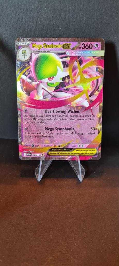 Mega Gardevoir EX # 060 Mega Evolution, Hobby en Vrije tijd, Verzamelkaartspellen | Pokémon, Zo goed als nieuw, Ophalen of Verzenden