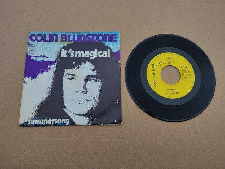 7" Single: Colin Blunstone - It's Magical (1974), Cd's en Dvd's, Vinyl Singles, Gebruikt, Pop, 7 inch, Verzenden