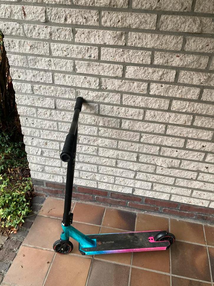 stuntstep Slamm Mischief Nebula, Fietsen en Brommers, Steps, Gewone step, Ophalen