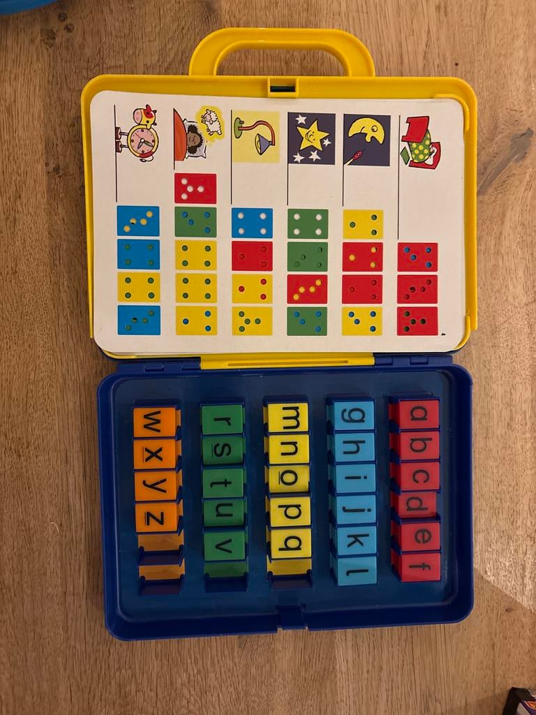 Educatief speelgoed koffertje, Ophalen of Verzenden, Gebruikt, Taal en Lezen