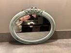 Brocante ovalen spiegel, Minder dan 50 cm, Ophalen of Verzenden, Zo goed als nieuw, Minder dan 100 cm
