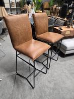 4 x Barkruk Delaware Leder 77 cm van DTP Home, Huis en Inrichting, Barkrukken, Ophalen, ., 60 tot 90 cm, DTP Home