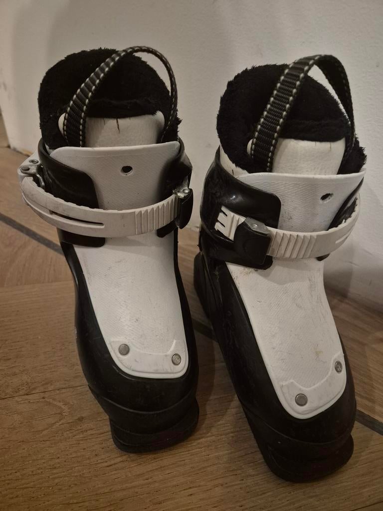 Atomic kinderskischoenen, Sport en Fitness, Skiën en Langlaufen, 100 tot 140 cm, Schoenen, Ophalen of Verzenden, Zo goed als nieuw