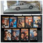 James Bond pakket. Videobanden + model auto., Cd's en Dvd's, VHS | Film, Actie en Avontuur, Ophalen of Verzenden, Zo goed als nieuw