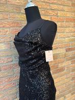Sequin pailetten glitter jurk, Zwart, Nieuw, Ophalen of Verzenden, Maat 36 (S)