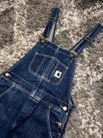 Carhartt WIP Bib Overall S, Kleding | Heren, Broeken en Pantalons, Blauw, Carhartt, Ophalen of Verzenden, Zo goed als nieuw