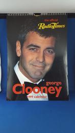 Vintage kalender 1999, George Clooney, Radio Times. 4A3, Verzamelen, Film en Tv, Gebruikt, Ophalen of Verzenden