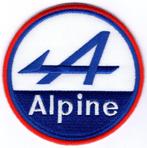 Renault Alpine stoffen opstrijk patch embleem #4, Verzenden, Nieuw, Auto's