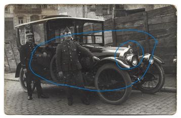 Minerva automobile auto belgisch belge militair fotokaart beschikbaar voor biedingen